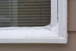 Snow on the Window Sill