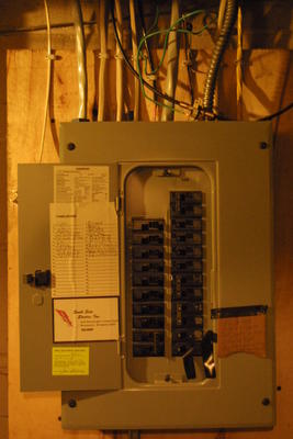 A breaker box