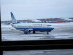 Holy crap, it's our plane!  Hooray United!