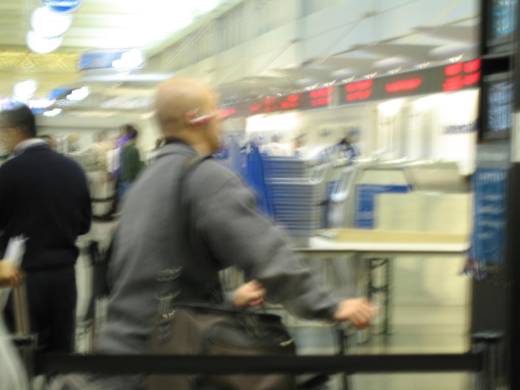 Guy in Airport