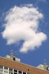 Cloud Over Building